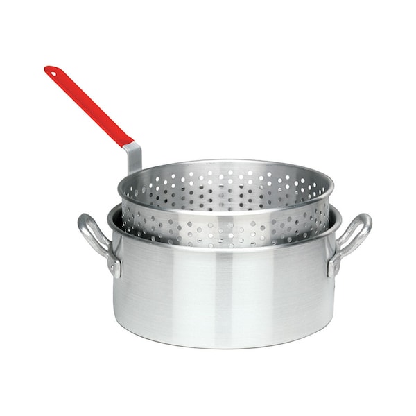 Bayou Classic Aluminum Deep Fryer Pot 10 qt 5.38 in. L X 12 in. W 1 pk 4010 - main